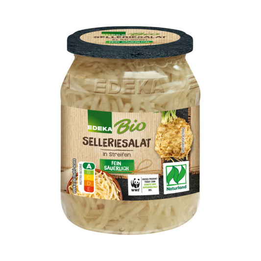 Bio EDEKA Selleriesalat Streifen 330g foodpipe [Lebensmittel-Lieferservice Rostock]