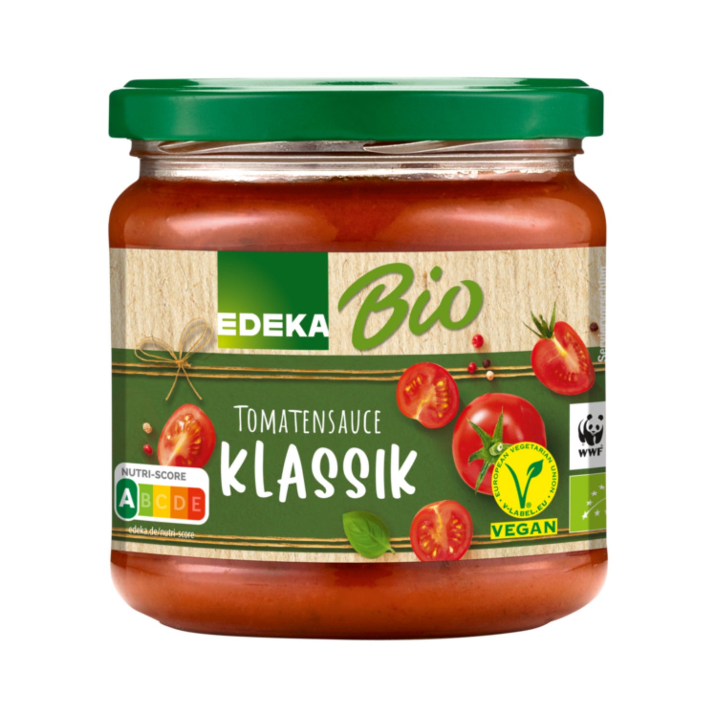 Bio EDEKA Tomatensauce Klassik 350ml foodpipe [Lebensmittel-Lieferservice Rostock]