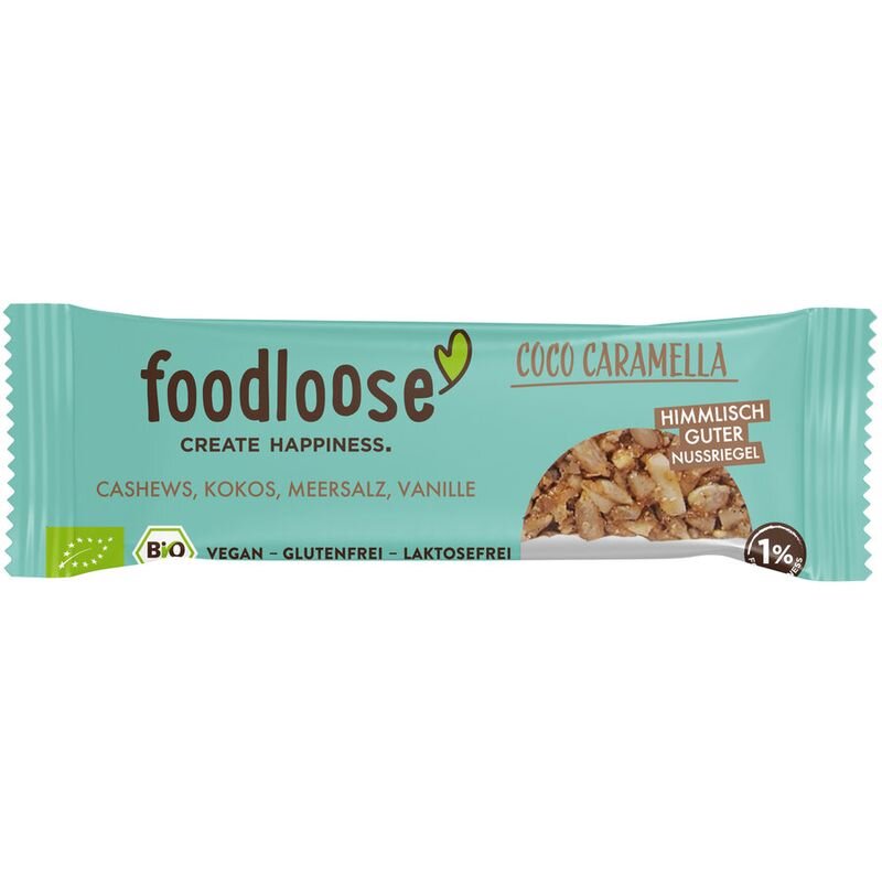 Bio Foodloose Coco Caramella 35g foodpipe Rostock [Lebensmittel-Lieferservice Rostock]