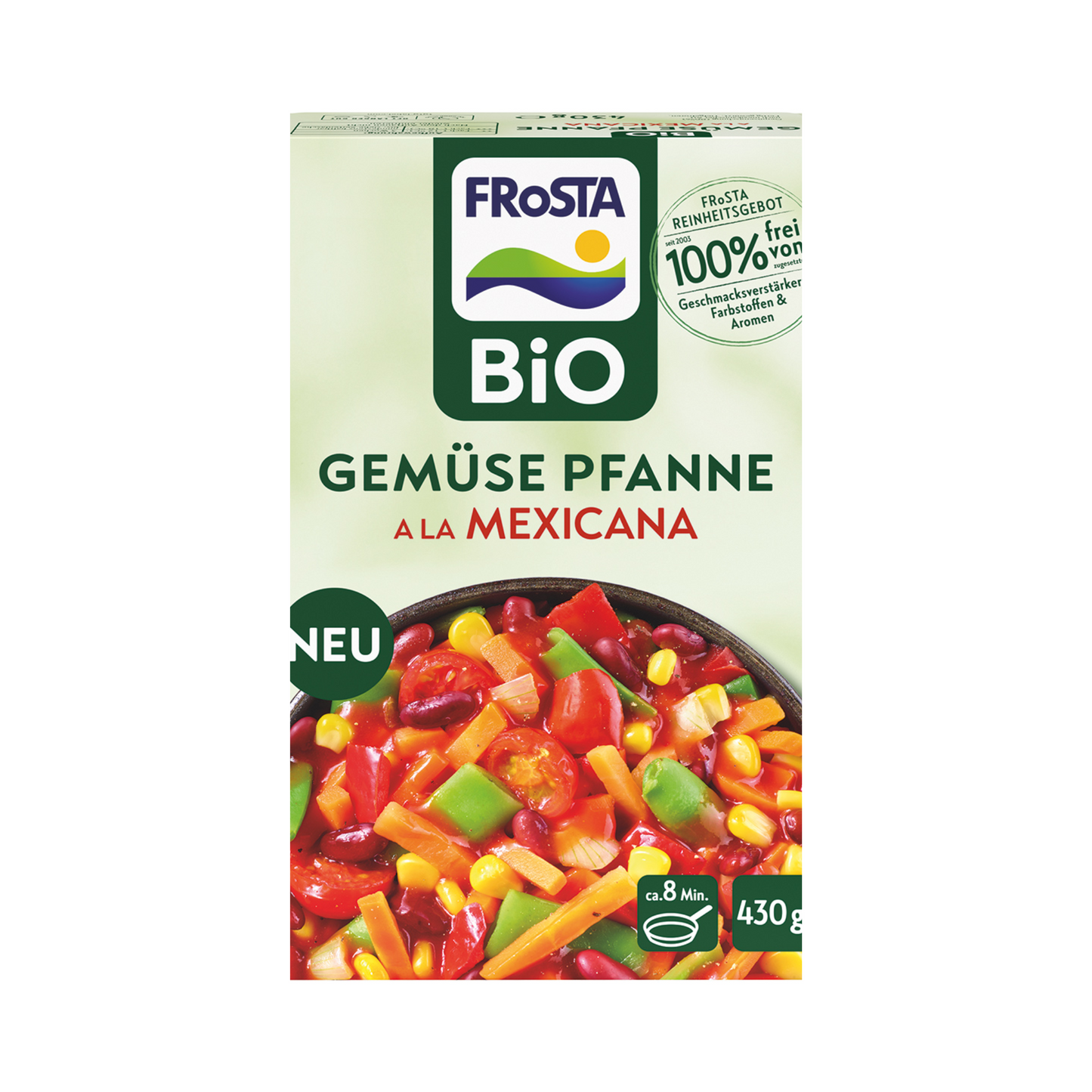 Bio Frosta Gemüse Pfanne a la Mexicana 430g foodpipe [Lebensmittel-Lieferservice Rostock]