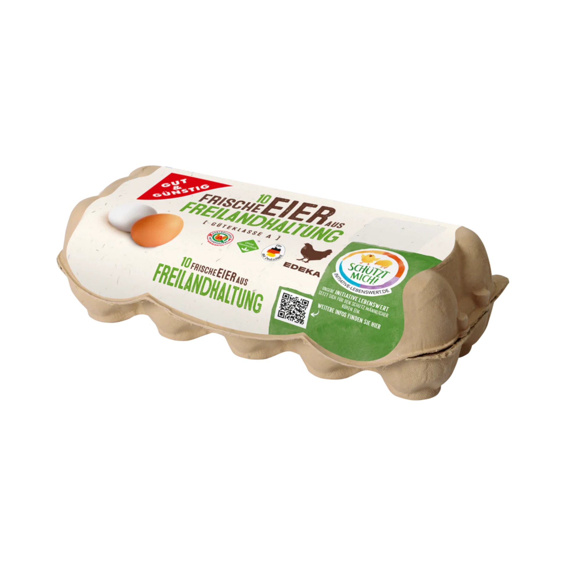 Bio GUT&GÜNSTIG Eier vGk 10ST foodpipe [Lebensmittel-Lieferservice Rostock]