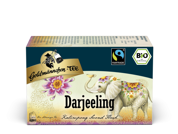 Bio Goldmännchen Darjeeling 20ST 36g foodpipe [Lebensmittel-Lieferservice Rostock]