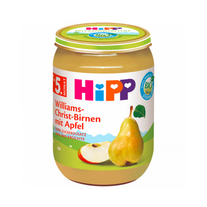 Bio Hipp Früchte Williams-Christ-Birnen mit Apfel ab 5.Monat 190g foodpipe [Lebensmittel-Lieferservice Rostock]