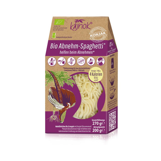 Bio Kajnok Abnehm-Spaghetti 270g foodpipe [Lebensmittel-Lieferservice Rostock]