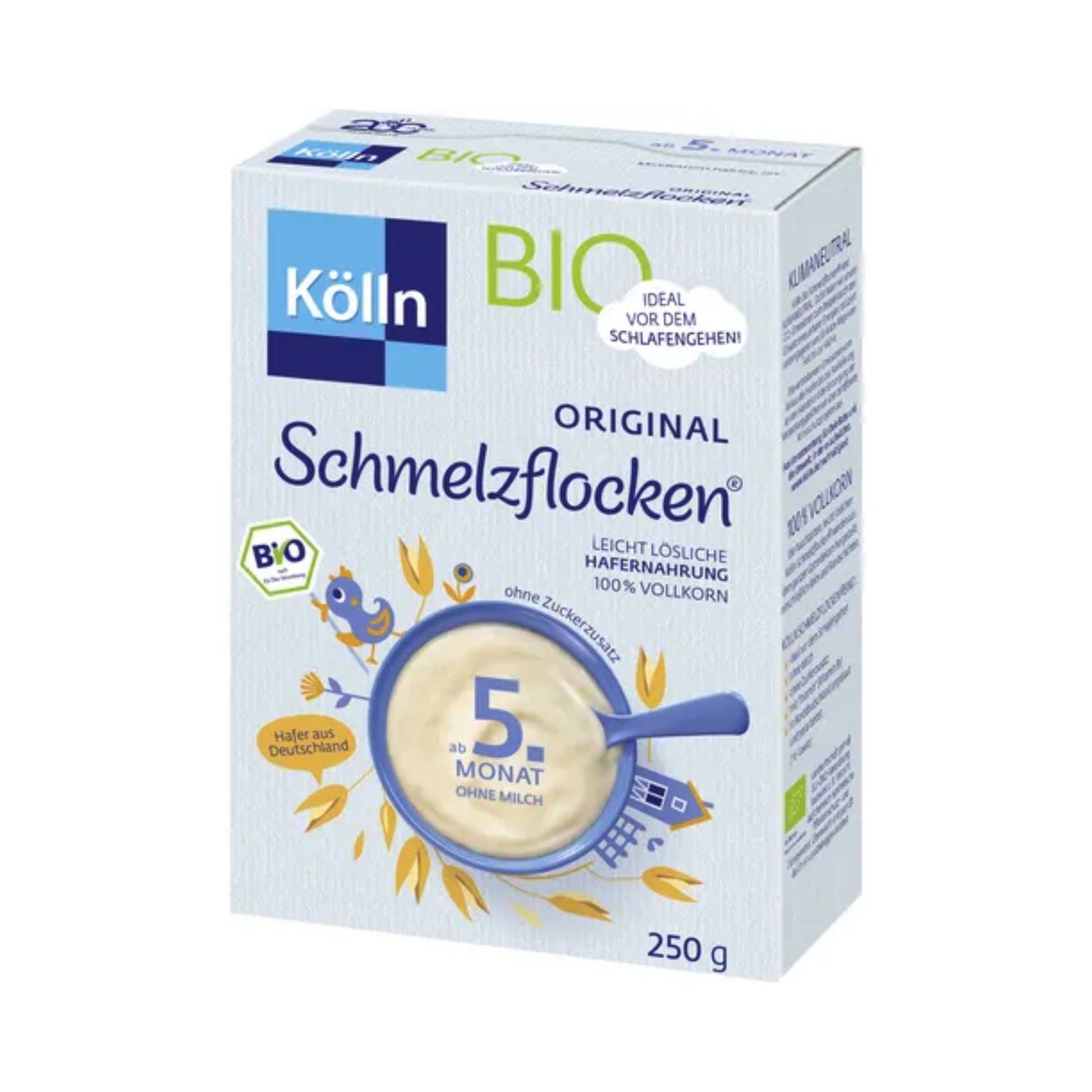 Bio Kölln Original Schmelzflocken aus Vollkorn-Hafer 250g foodpipe [Lebensmittel-Lieferservice Rostock]