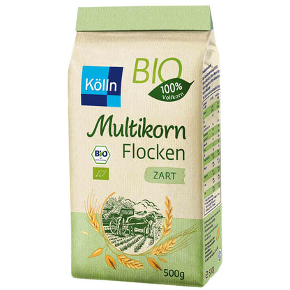 Bio Kölln zarte Multikorn Flocken 500g foodpipe Rostock [Lebensmittel-Lieferservice Rostock]