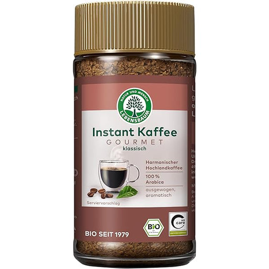 Bio Lebensbaum Gourmet Kaffee Instant 100g foodpipe [Lebensmittel-Lieferservice Rostock]
