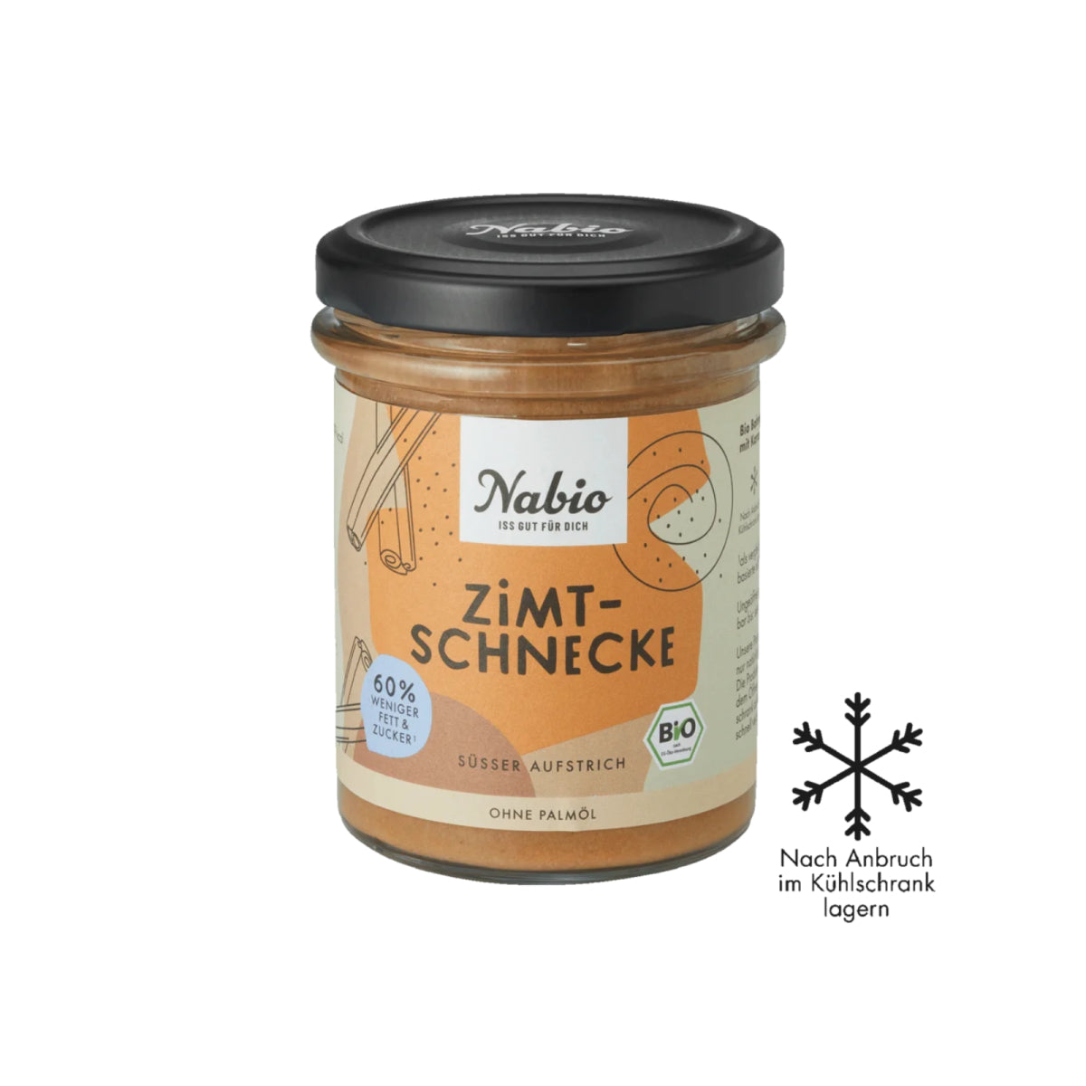 Bio Nabio Aufstrich Zimtschnecke 175g foodpipe Rostock [Lebensmittel-Lieferservice Rostock]