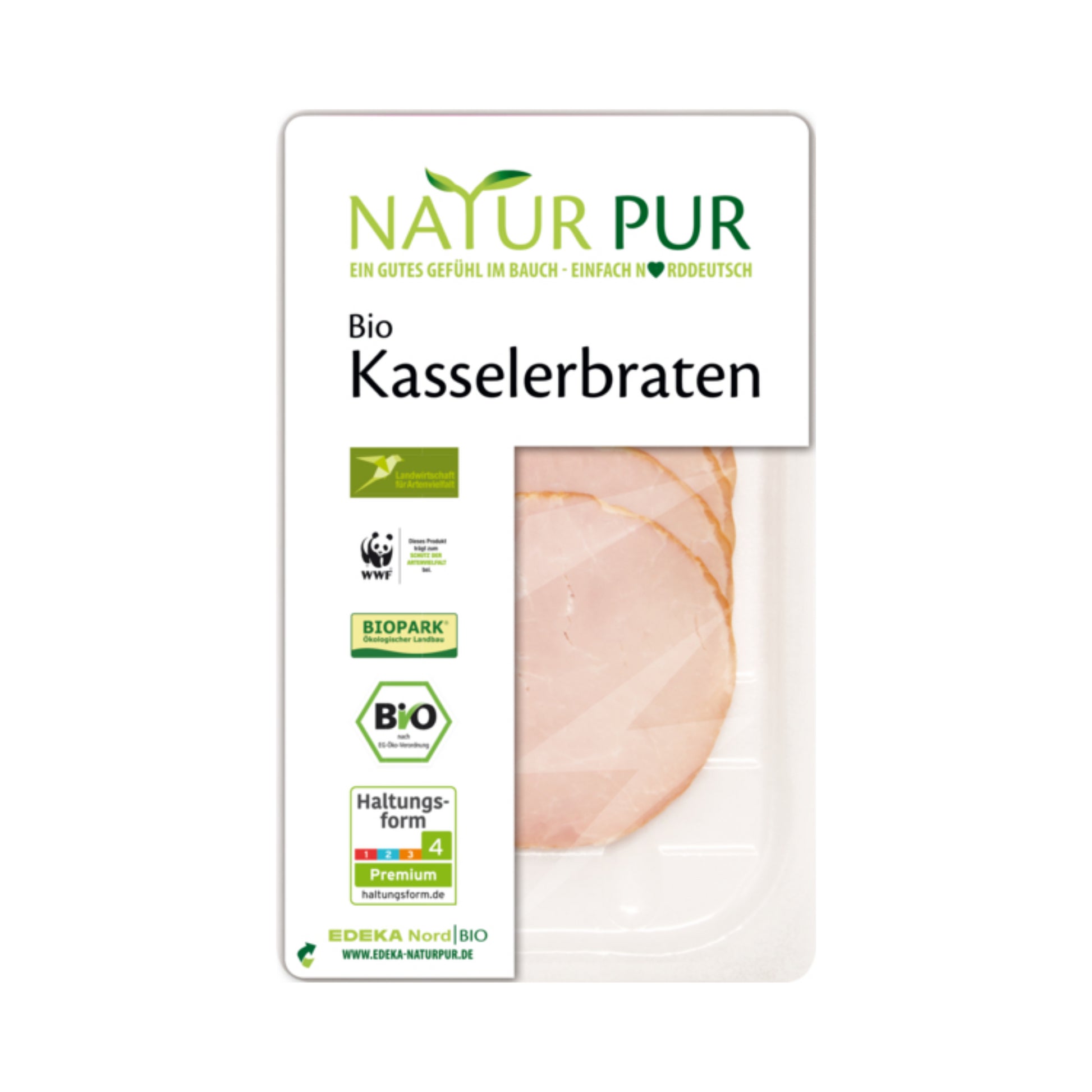 Bio Natur Pur Kasselerbraten 80g foodpipe [Lebensmittel-Lieferservice Rostock]