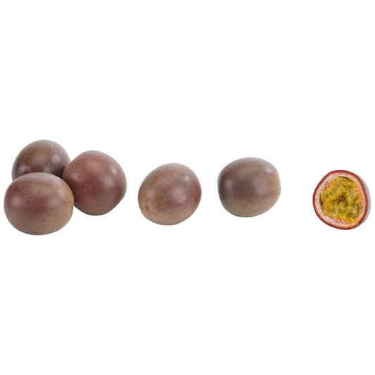 Bio Passionsfrüchte Kolumbien 3ST Kartonschale in Folie foodpipe Rostock [Lebensmittel-Lieferservice Rostock]