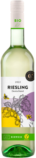 Bio Riesling Pfalz QbA trocken 0,75l foodpipe [Lebensmittel-Lieferservice Rostock]