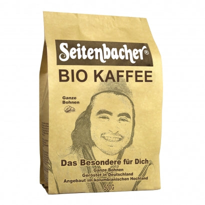 Bio Seitenbacher Kaffee ganze Bohnen 500g foodpipe [Lebensmittel-Lieferservice Rostock]