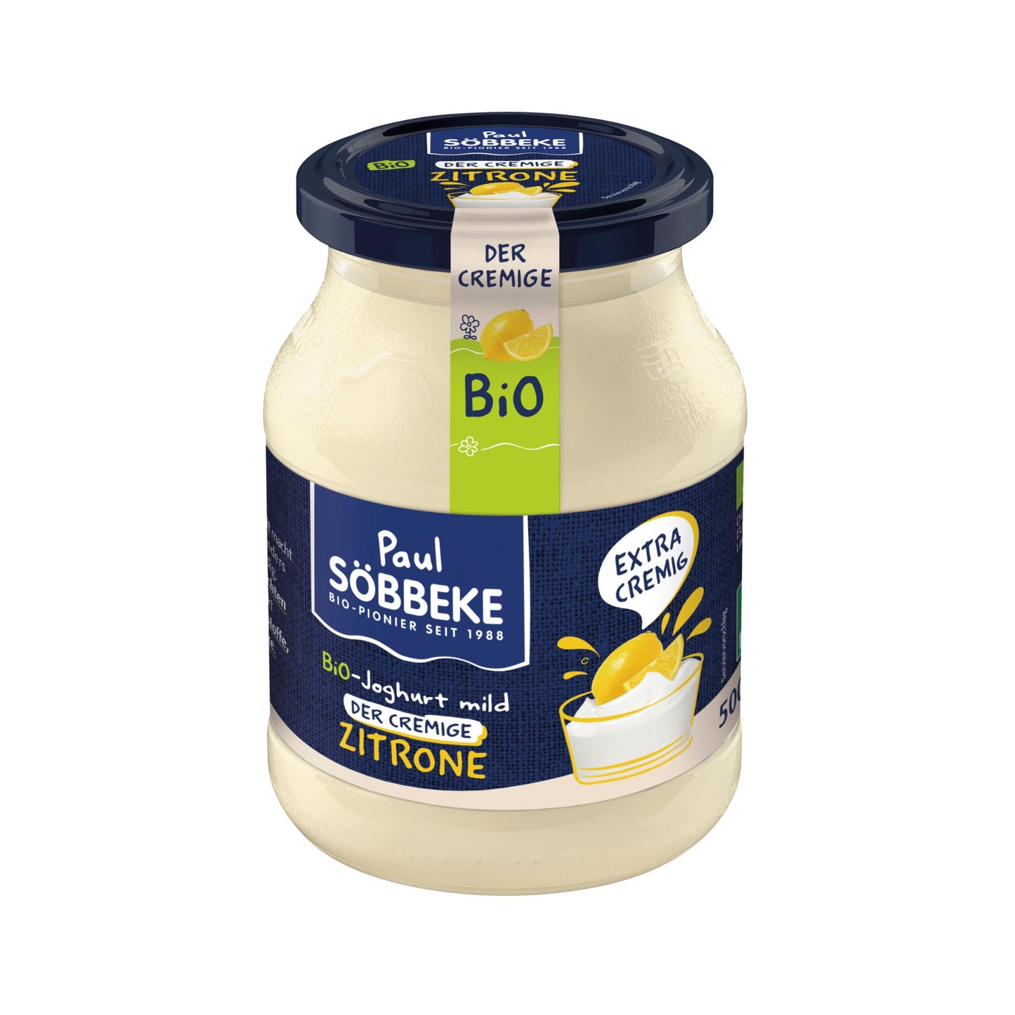 Bio Söbbeke Joghurt Zitronencreme 7,5% 500g MW