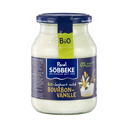 Bio Söbbeke Vanille Joghurt 3,8%500g MW foodpipe [Lebensmittel-Lieferservice Rostock]