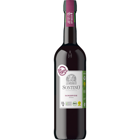 Bio Sontino Sangiovese IGP 0,75l foodpipe [Lebensmittel-Lieferservice Rostock]