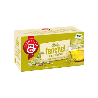 Bio Teekanne Fenchel Anis-Kümmel 18ST 45g foodpipe [Lebensmittel-Lieferservice Rostock]