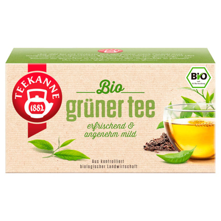 Bio Teekanne Grüner Tee 18ST 31,5g foodpipe [Lebensmittel-Lieferservice Rostock]