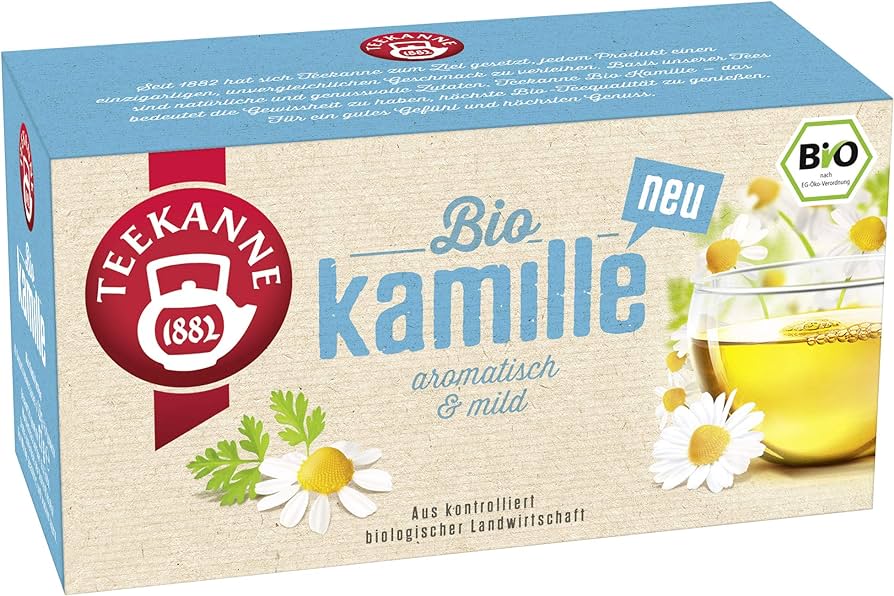 Bio Teekanne Kamille 18ST 27g foodpipe [Lebensmittel-Lieferservice Rostock]