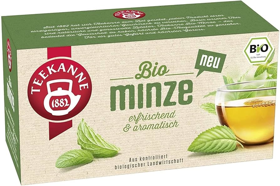 Bio Teekanne Minze 18ST 36g foodpipe [Lebensmittel-Lieferservice Rostock]