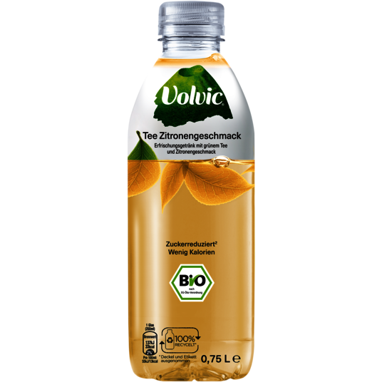 Bio Volvic Tee Früchtetee 0,75l DPG foodpipe [Lebensmittel-Lieferservice Rostock]