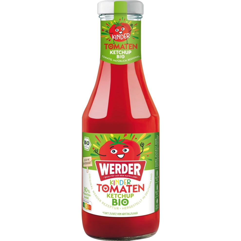 Bio Werder Kinder Tomaten Ketchup 450ml foodpipe Rostock [Lebensmittel-Lieferservice Rostock]