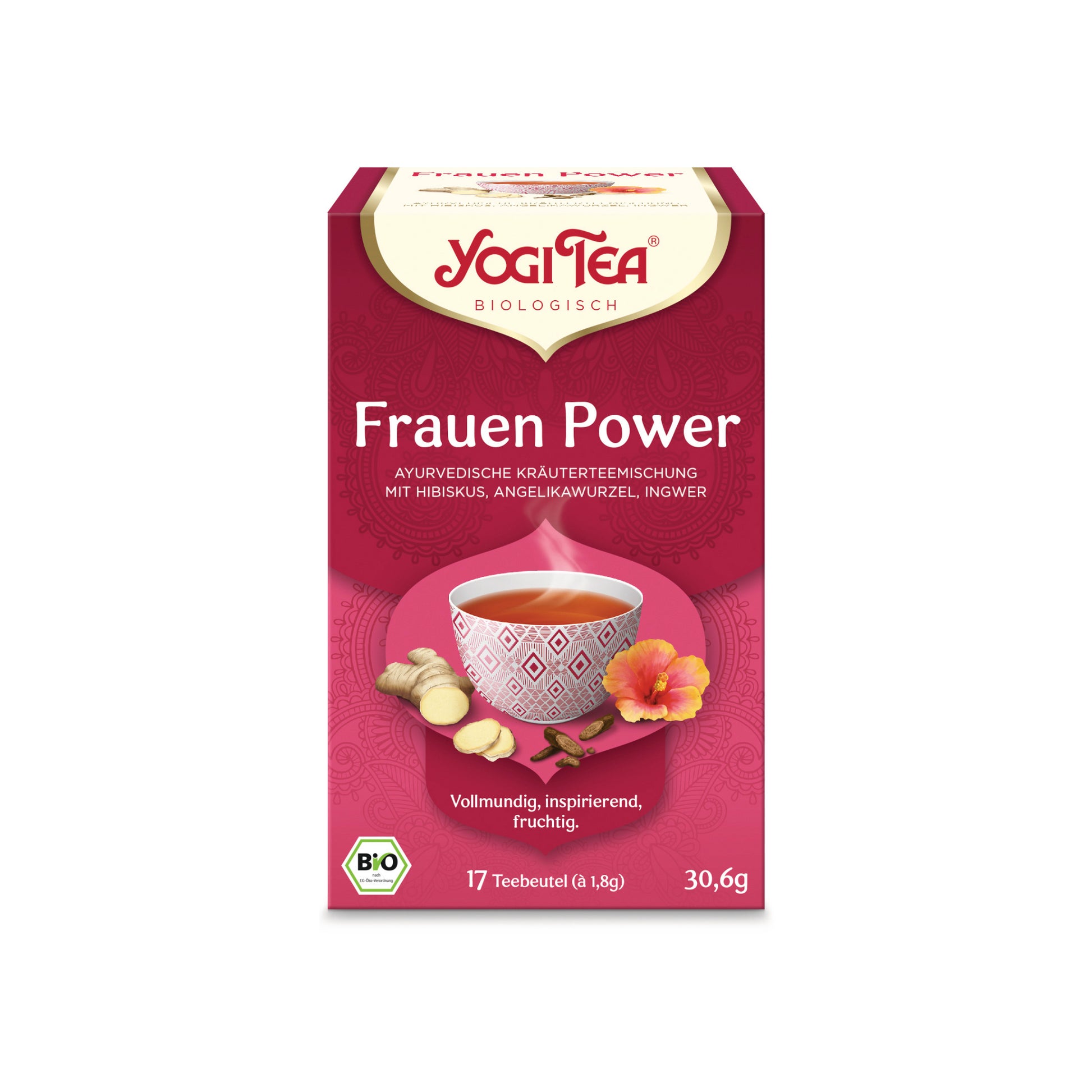 Bio Yogi Tea Frauen Power 17ST 30,6g foodpipe [Lebensmittel-Lieferservice Rostock]