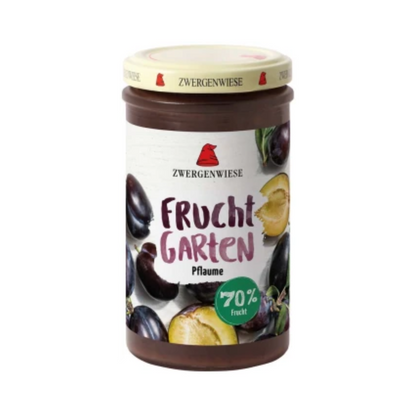 Bio Zwergenwiese Fruchtgarten Pflaumenmus 225g foodpipe Rostock [Lebensmittel-Lieferservice Rostock]