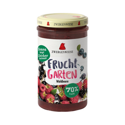 Bio Zwergenwiese Fruchtgarten Waldbeere 225g foodpipe Rostock [Lebensmittel-Lieferservice Rostock]