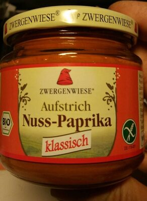 Bio Zwergenwiese Nuss Papri Brotaufstrich 200g foodpipe Rostock [Lebensmittel-Lieferservice Rostock]