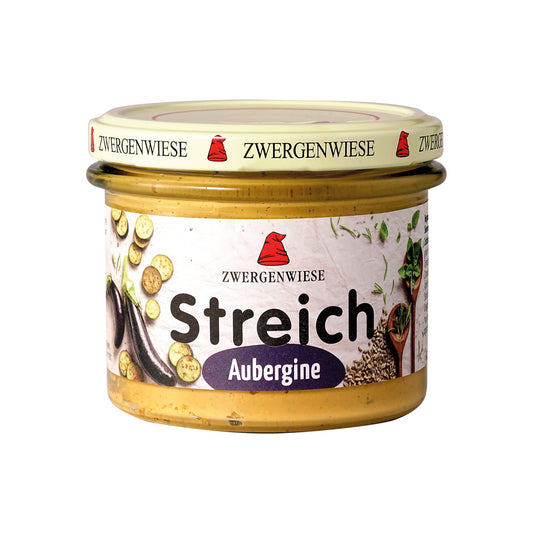 Bio Zwergenwiese Streich Aubergine glutenfrei 180g