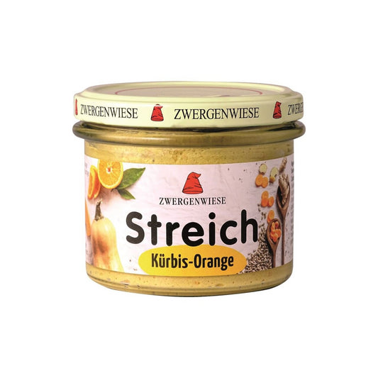 Bio Zwergenwiese Streich Kürbis-Orange glutenfrei 180g