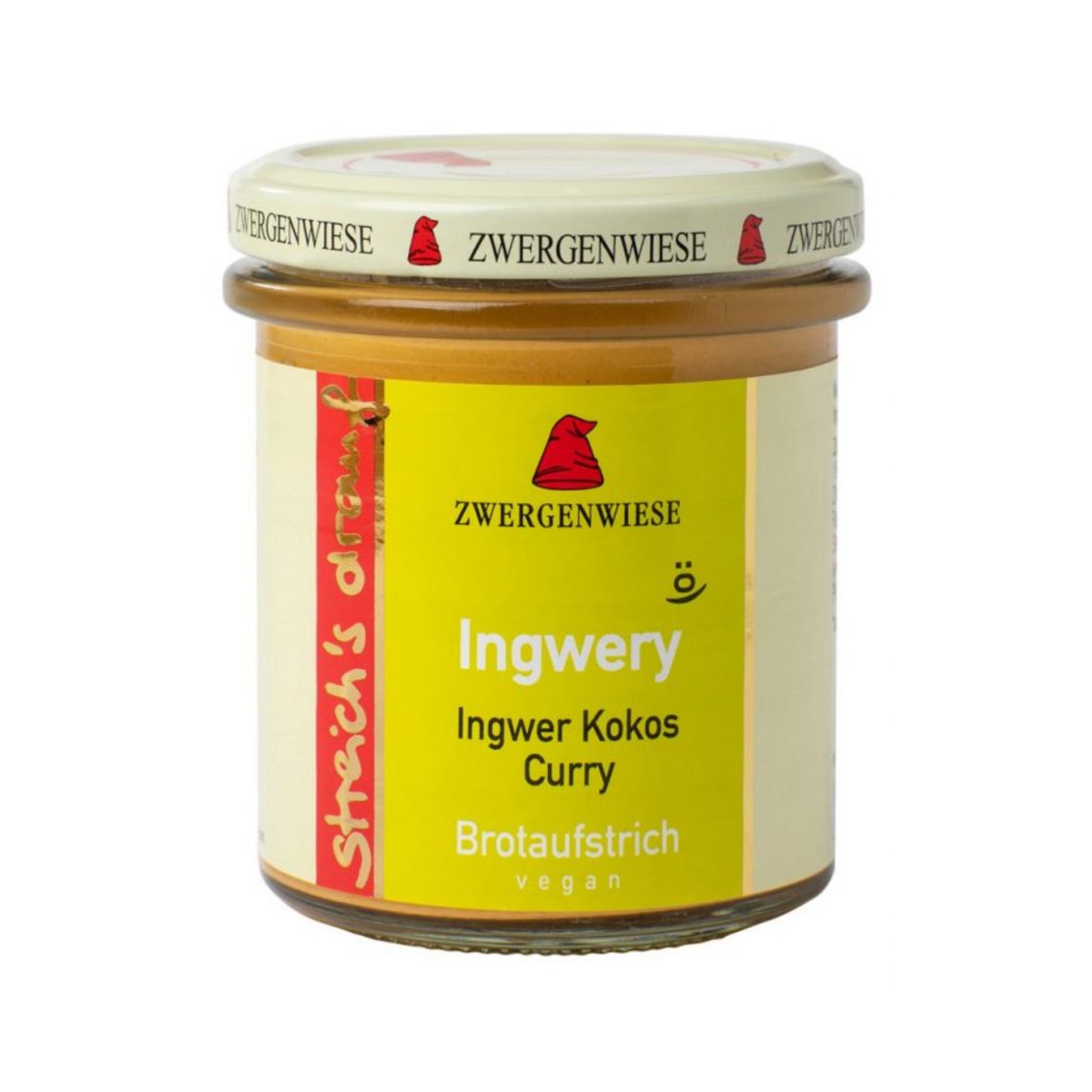 Bio Zwergenwiese Streichs Drauf Ingwery 160g foodpipe Rostock [Lebensmittel-Lieferservice Rostock]