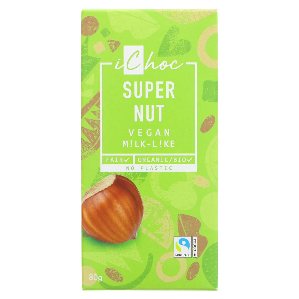 Bio iChoc Super Nut vegan 80g foodpipe Rostock [Lebensmittel-Lieferservice Rostock]