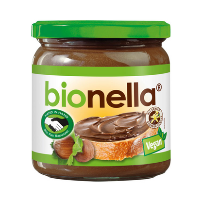 Bionella Nuss-Nougat-Creme mit Bourbon-Vanille 400g foodpipe [Lebensmittel-Lieferservice Rostock]
