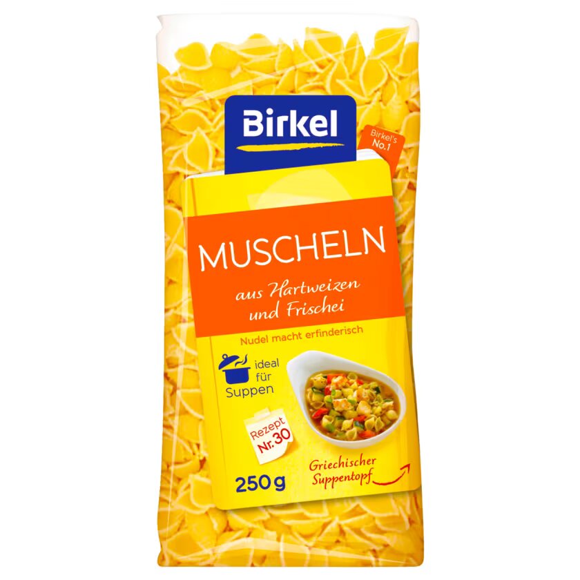 Birkel Muscheln 250g foodpipe [Lebensmittel-Lieferservice Rostock]