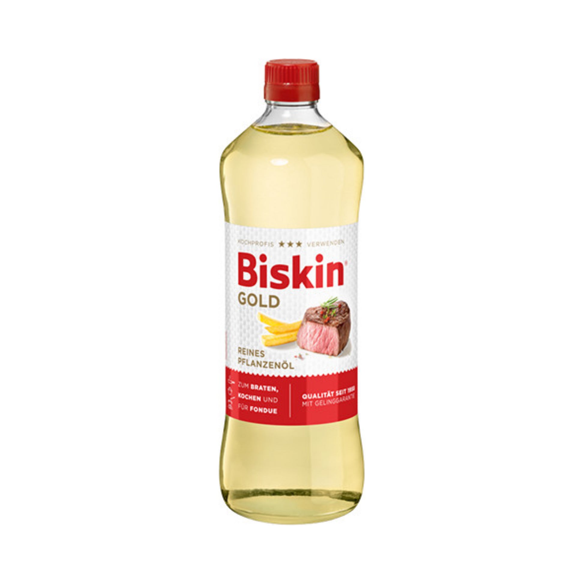 Biskin Gold Reines Pflanzenöl 0,75l foodpipe [Lebensmittel-Lieferservice Rostock]