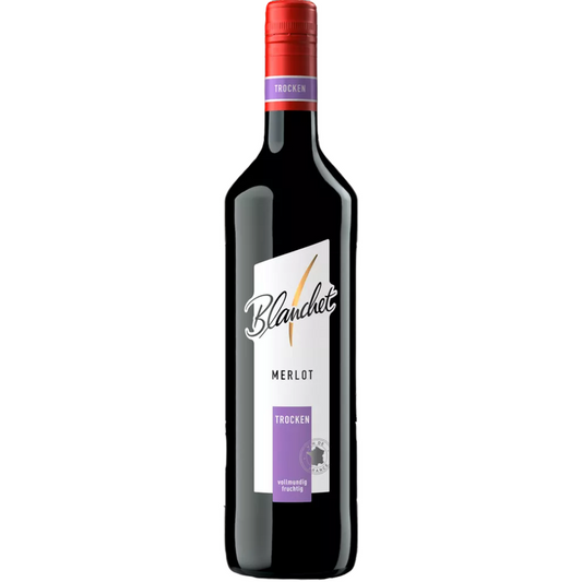 Blanchet Merlot trocken 0,75l foodpipe [Lebensmittel-Lieferservice Rostock]