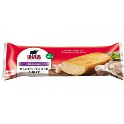 Block House Brot Knoblauch 250g foodpipe [Lebensmittel-Lieferservice Rostock]