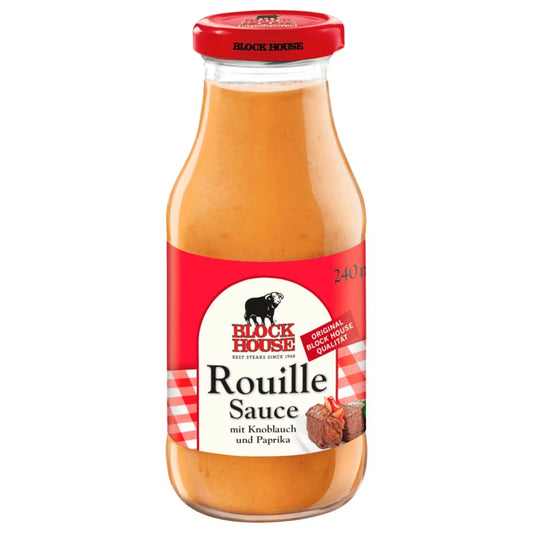Block House Knoblauch Sauce Rouille 240ml foodpipe [Lebensmittel-Lieferservice Rostock]