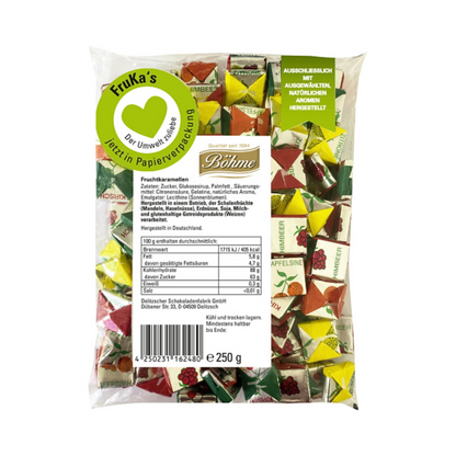 Böhme Fruchtkaramellen 250g foodpipe [Lebensmittel-Lieferservice Rostock]