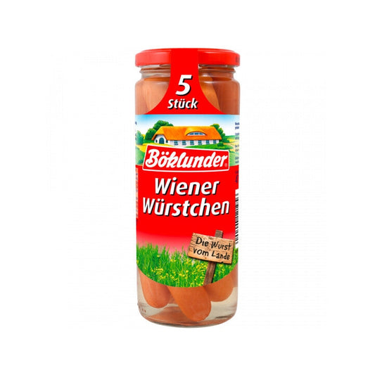 Böklunder Wiener Würstchen 5ST 475g foodpipe [Lebensmittel-Lieferservice Rostock]