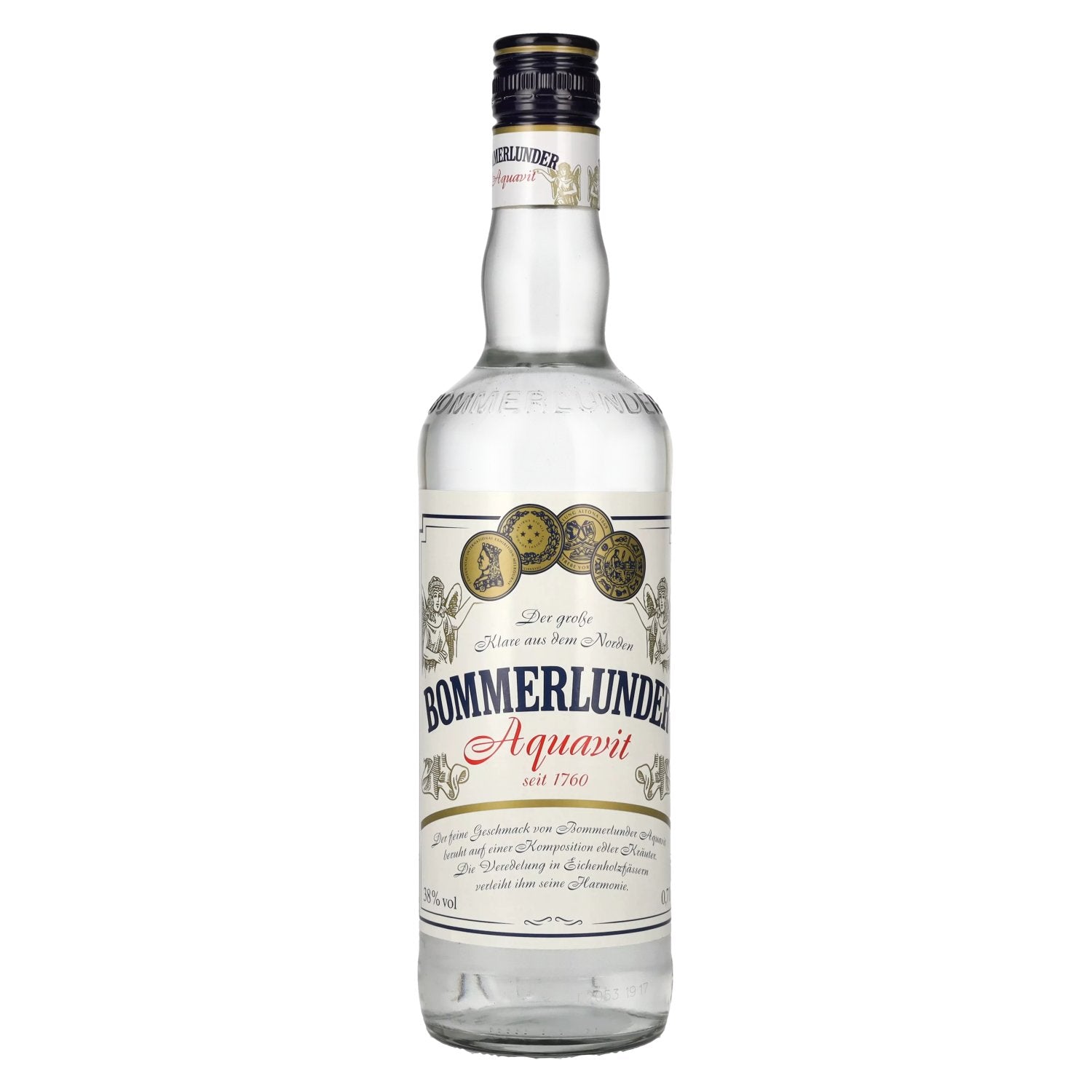 Bommerlunder Aquavit 38% 0,7l foodpipe [Lebensmittel-Lieferservice Rostock]