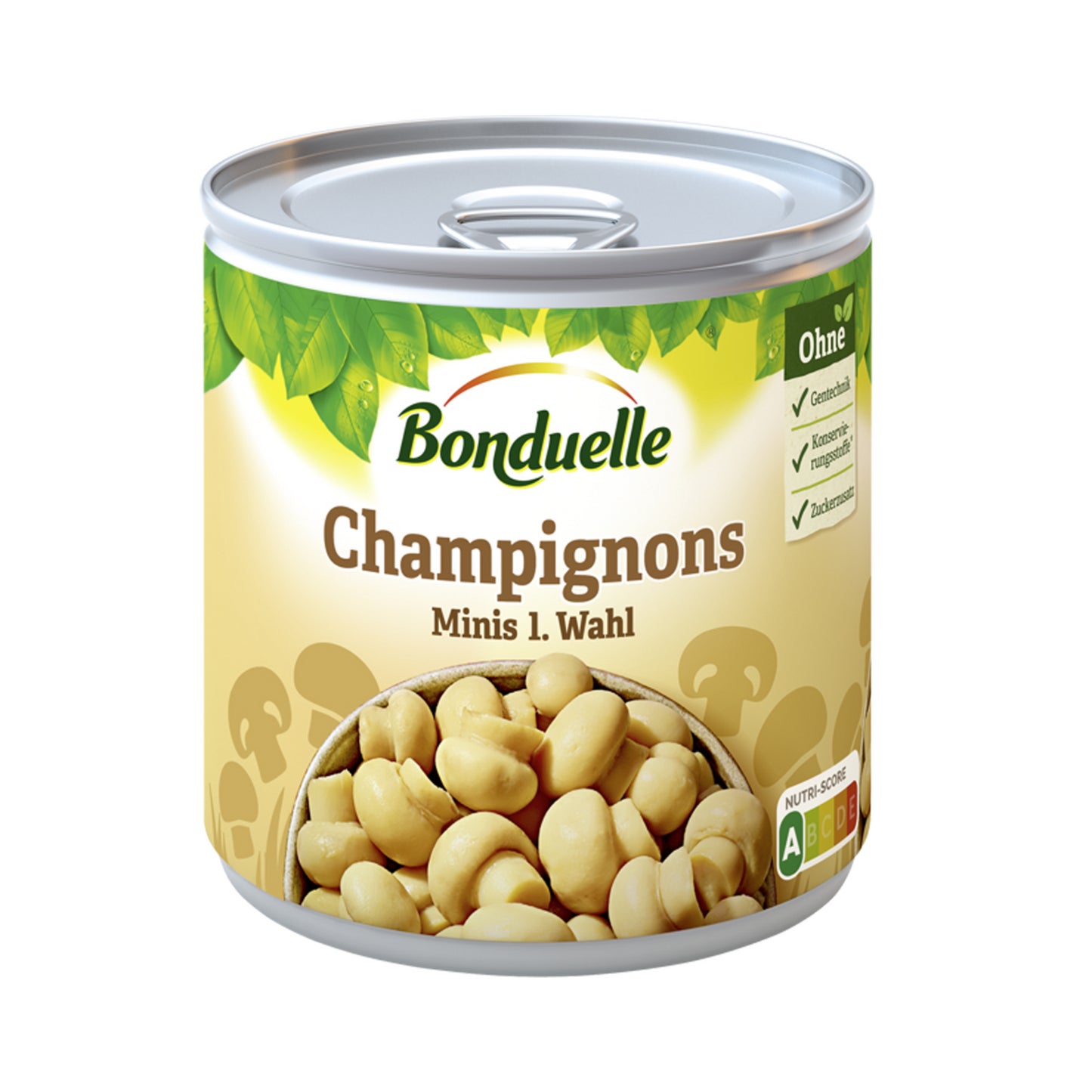 Bonduelle Champignons Minis 1.Wahl 390g foodpipe [Lebensmittel-Lieferservice Rostock]