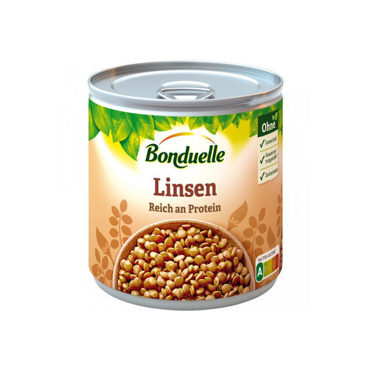 Bonduelle Linsen 400g foodpipe [Lebensmittel-Lieferservice Rostock]