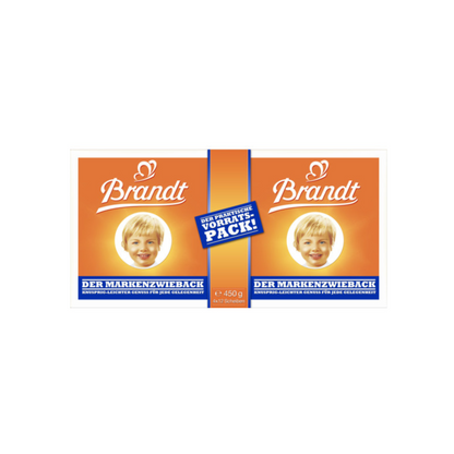 Brandt Markenzwieback 450g foodpipe [Lebensmittel-Lieferservice Rostock]