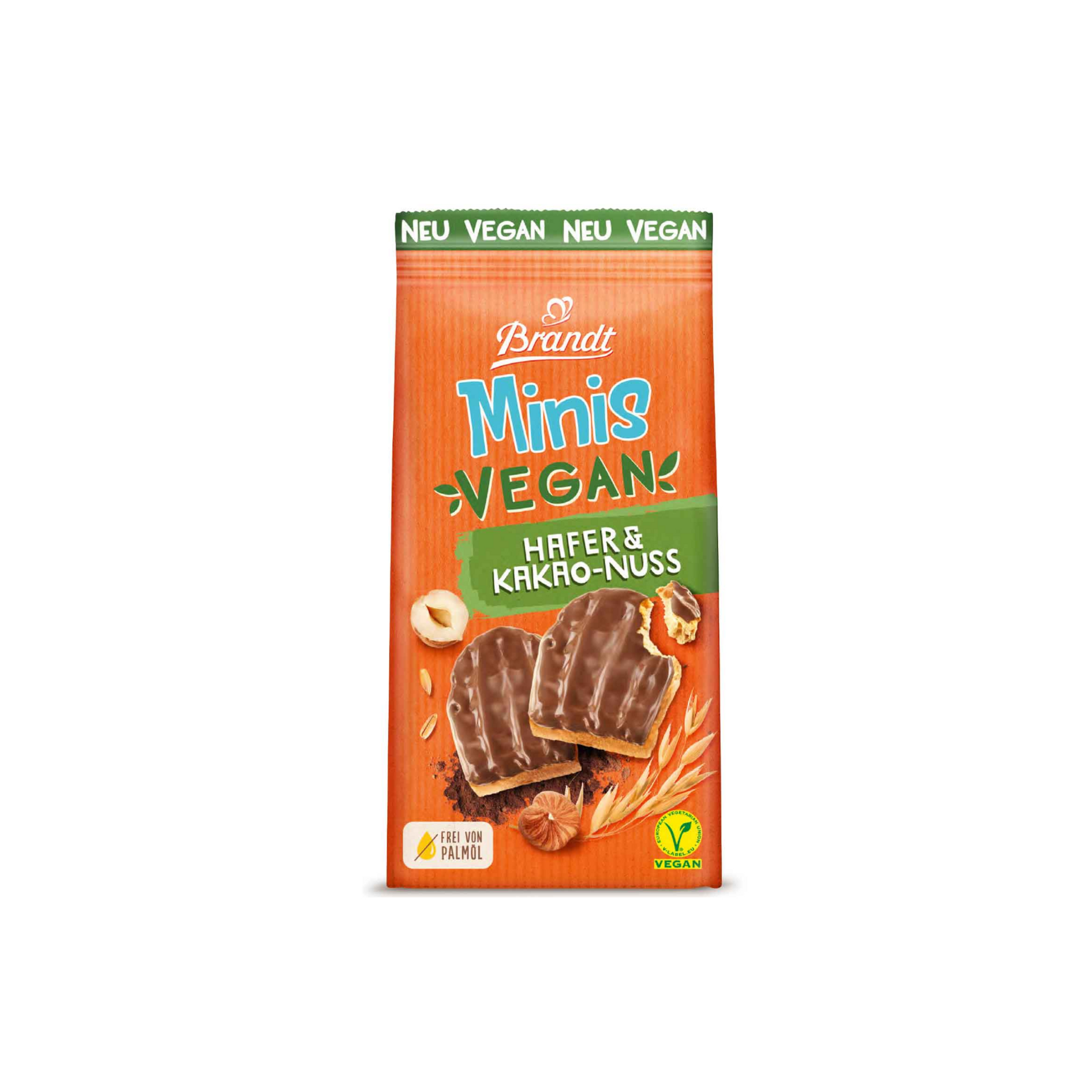 Brandt Minis Vegan Hafer&Kakao-Nuss 85g foodpipe Rostock [Lebensmittel-Lieferservice Rostock]