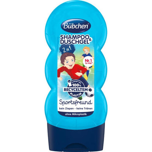 Bübchen Kids Shampoo&Duschgel Sportsfreund 230ml foodpipe [Lebensmittel-Lieferservice Rostock]
