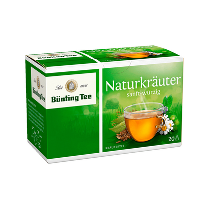 Bünting Tee Naturkräuter classic 20ST 40g foodpipe [Lebensmittel-Lieferservice Rostock]