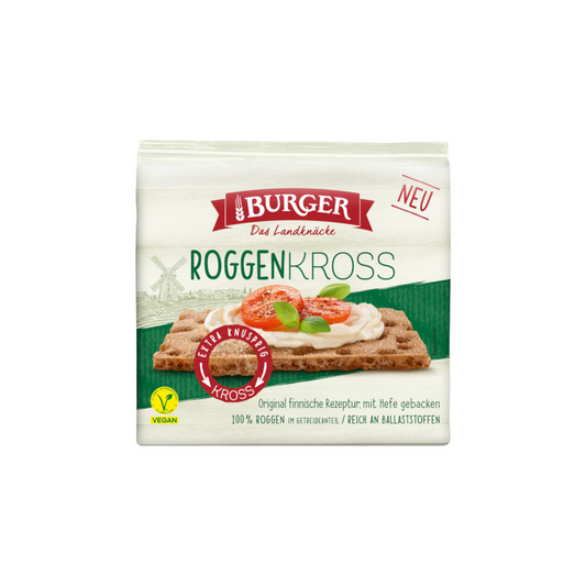 Burger Roggen Kross 200g foodpipe Rostock [Lebensmittel-Lieferservice Rostock]