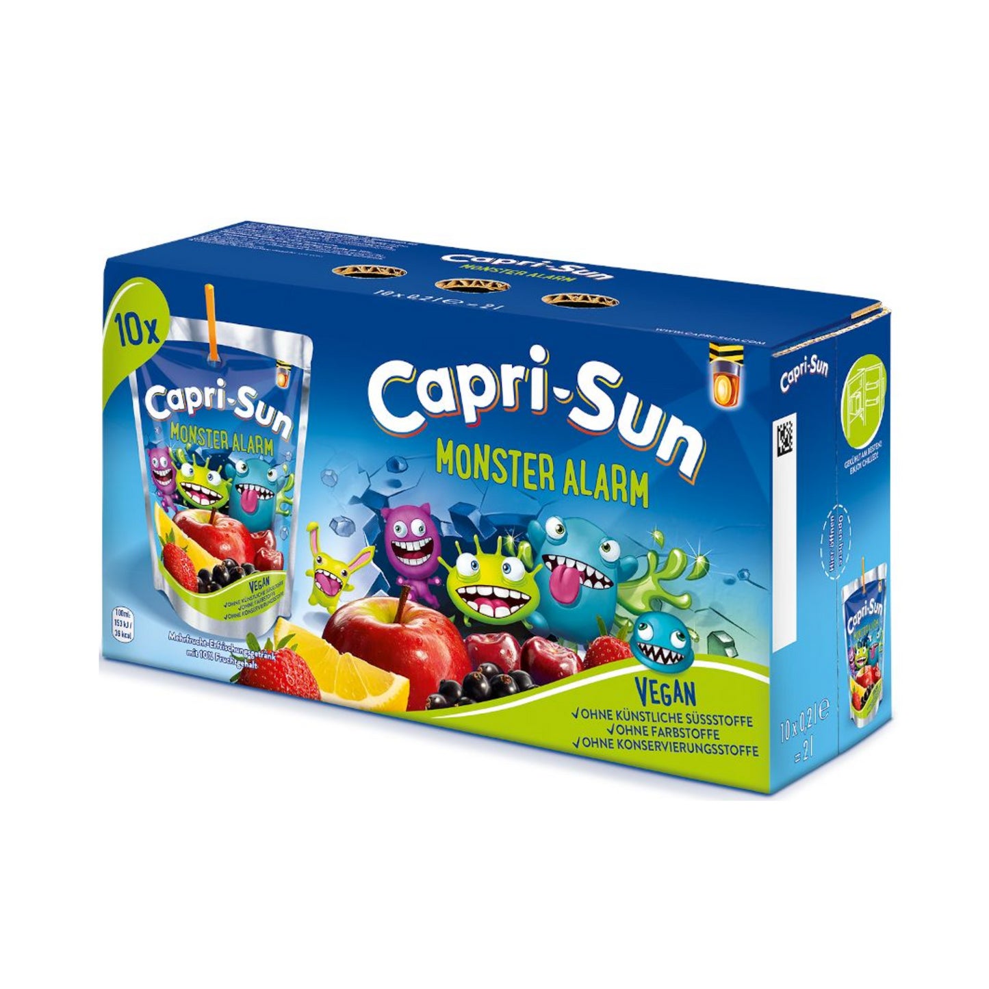 Capri Sun Monster Alarm 10x0,2l foodpipe [Lebensmittel-Lieferservice Rostock]